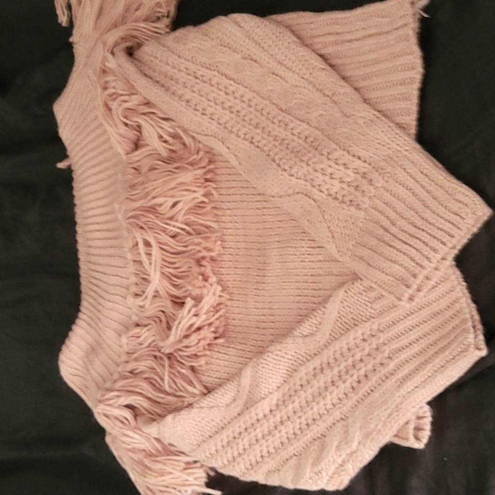 Cow neck off the shoulder sweater